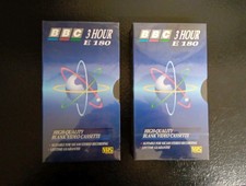 2 X BBC 3 HOUR E180 BLANK