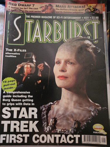 Magazine starburst sci - magazine, sci-fi