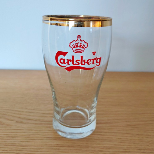 Vintage carlsberg half - half, pint
