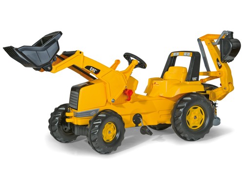 Rolly cat pedal tractor - pedal, digger