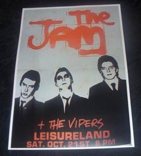 The Jam-Ireland-Leisureland Galway,21st October 1978-Concert Poster