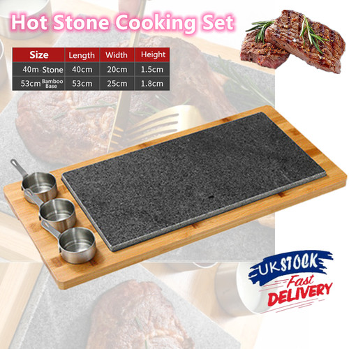 Hot steak stone - hot, set