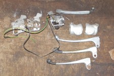Job Lot of Small Honda CB/CD Switch Parts & Levers, Untested, from a Mixed Crate