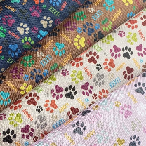 Mini dog paws - paws, fabric
