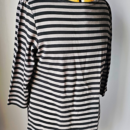 Marimekko black grey striped - marimekko,