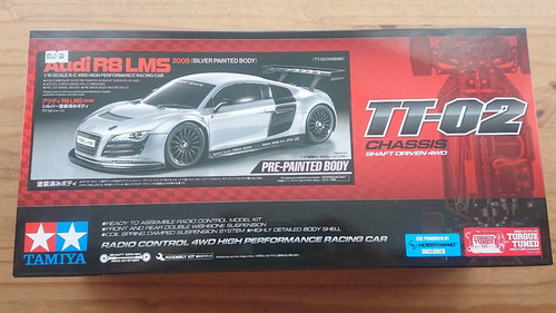 Tamiya 47517 600 audi - tamiya, r8