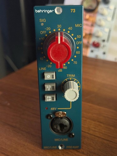 Behringer pre amp 500 - behringer, 73