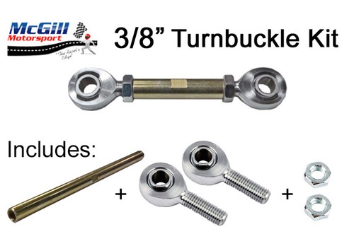 Turnbuckle kit adjustment - 3/8",