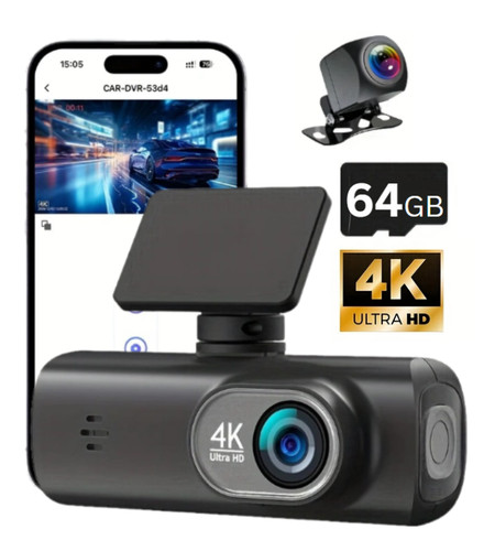 Ultra dash cam front - 4k,