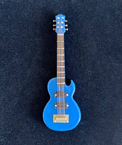 Miniature blue gibson - gibson, les