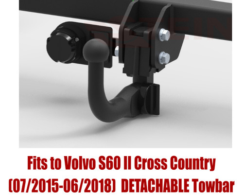 Detachable tow bar for volvo - bar,