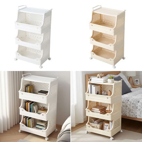 Folding storage trolley cart - storage,