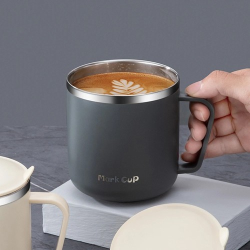 Stainless steel thermos mug - thermos,