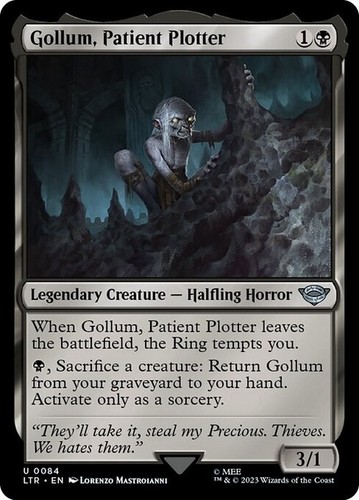 Gollum patient plotter the - gollum,,