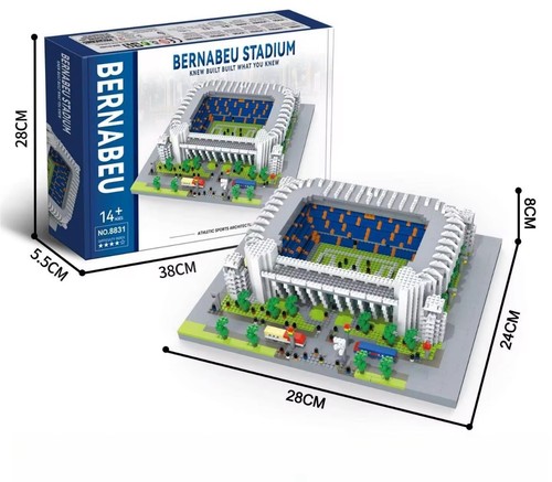 Lego builds football stadium - builds,