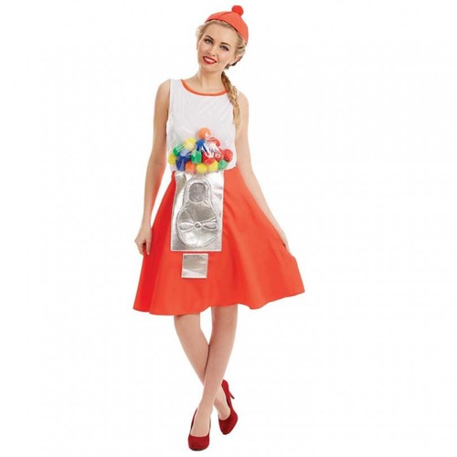 Women 50s gumball machine - 50s,