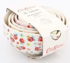 New CATH KIDSTON Set Of 4 The Collector DITSY FLORAL Ceramic MEASURING CUPS
