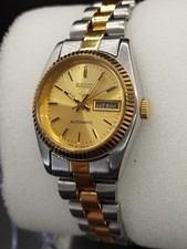 Vintage Seiko 5 4206-0510 gold silver Ladies Watch working