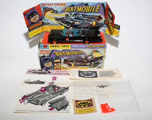 Corgi 267 batmobile 1st - batmobile,,