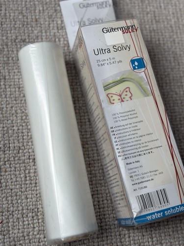 Ultra solvy water soluble - water,