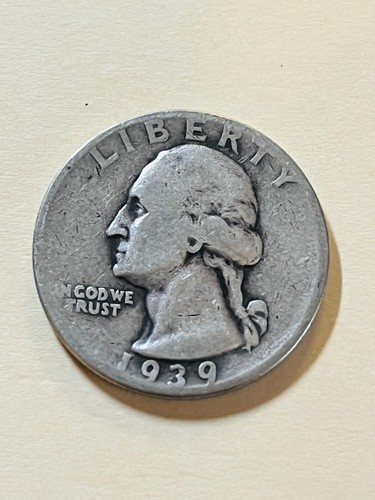 1939 washington quarter - 1939, d