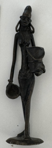 Old unique african bronze - unique,