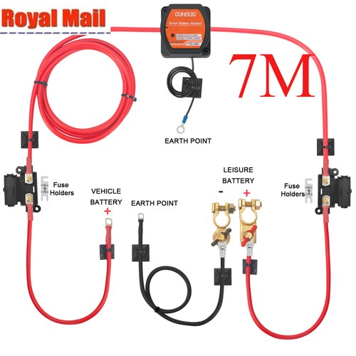 Split charge relay kit - split,