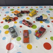 Vintage Toy Cars 1970s/80s + Dukes Of Hazard Car 1981 - By Matchbox - Play Worn