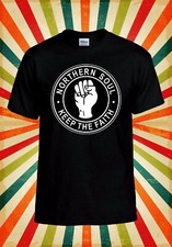 Northern Soul Keep The Faith Logo Men Women Vest Tank Top Unisex T Shirt 2279