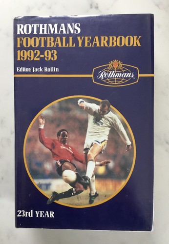 1992 rothmans football - 1992-93,