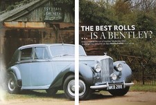 Original CSC 2005 magazine article: BENTLEY Mk VI 6, now a bargain buy?