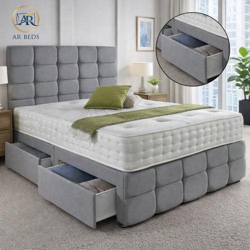 Divan bed set plush - bed, 20''