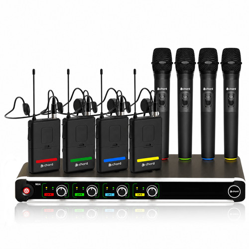 Quad wireless microphone - wireless,