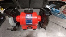 Sealey Bench Grinder Ø200mm with Worklight 550W/230V