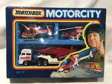 MATCHBOX MC-12 RED REBELS MOTORCITY GIFT SET - BOXED