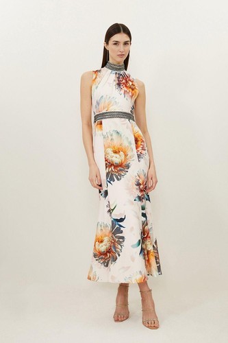 Karen millen maxi dress uk6 - maxi, in