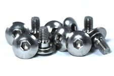 10x Honda Stainless Fairing Bolts m6 x 12mm with 4mm Shoulder 90106-KY2-701 