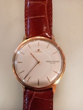 Vintage Jaeger Le Coultre 18ct Gold Watch