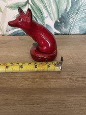 Royal Doulton Flambé Fox