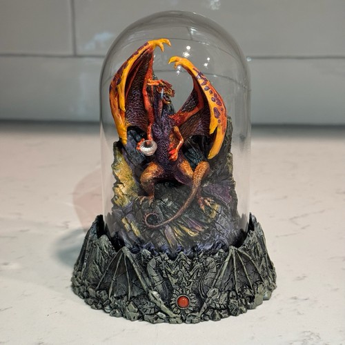 Franklin mint dragon - franklin, inferno