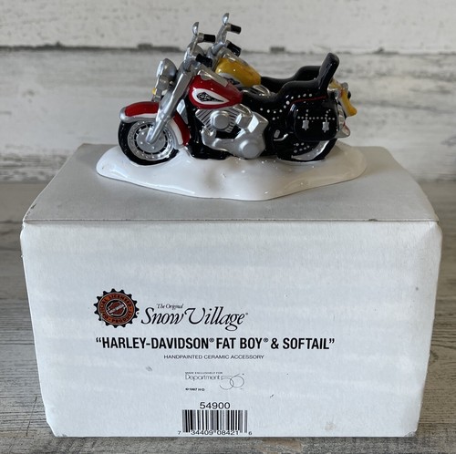 Dept snow village harley - 56,
