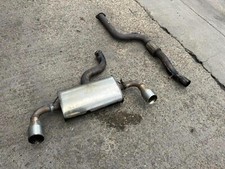 FORD FOCUS ST 225 3" CAT BACK EXHAUST SYSTEM NON RESONATED MK2 PRE FACE LIFT