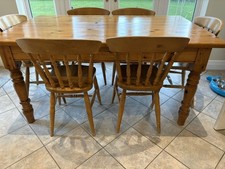 Large rustic pine kitchen