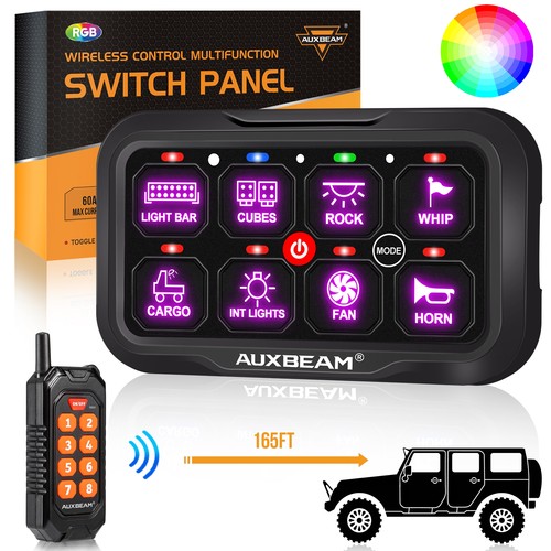 Auxbeam gang rgb - 8, led