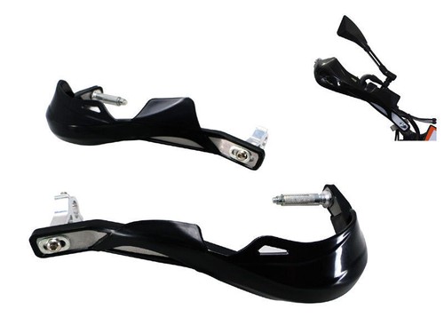 Black metal hand guards - black,