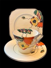 Art Deco Hand Painted Empire