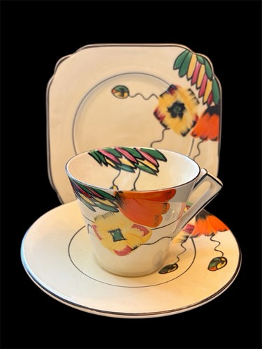 Art deco hand painted - hand, empire