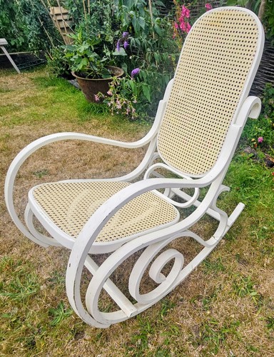 Vintage bentwood rocking chair - vintage,
