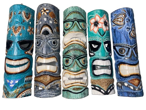 Set tiki mask - of, 20"