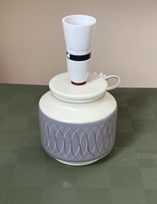 Mid-1950s Poole Pottery Freeform Lamp- DRP shape Alfred Read.